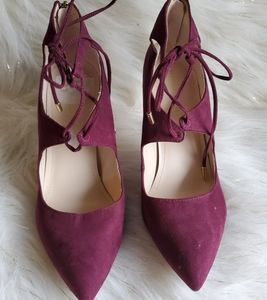 Marc Fisher Laced Heels Size 8.5